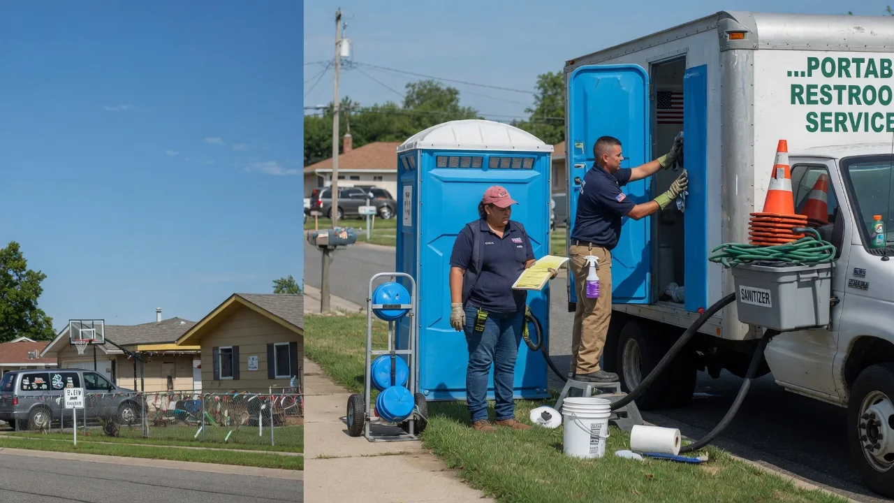 Portable Toilet Rental in Drumright, OK near me